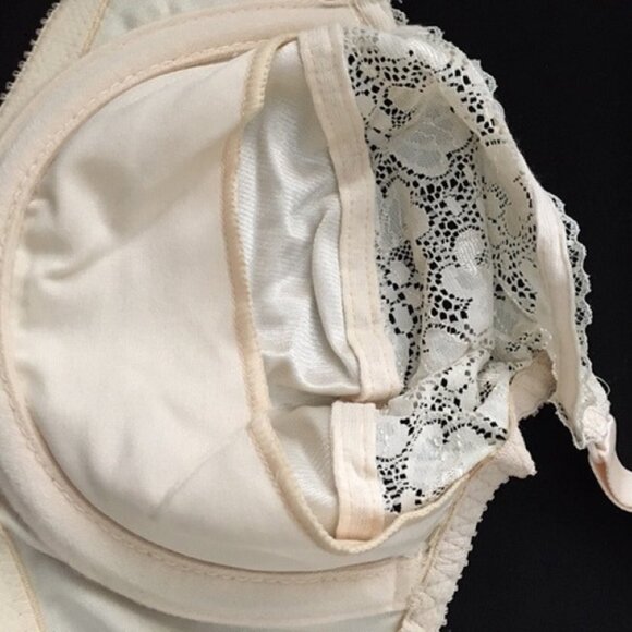 Alice Underwire Bra Comfort Rose Banded Practical Elegance Beige 1481 B, D, DD-E - Picture 3 of 4